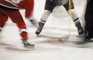 Ice hockey game