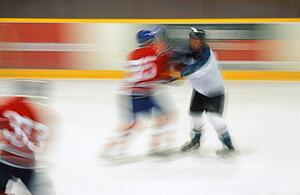 Ice hockey players