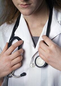 Doctor with stethoscope