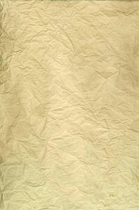 Piece of crumpled paper