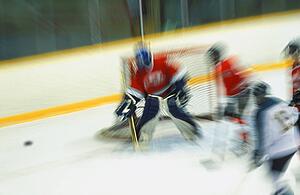Ice hockey players
