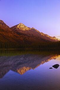 A scenic lake