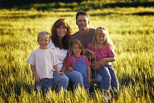 Portrait of a family