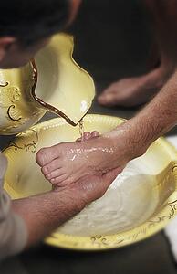 Foot washing