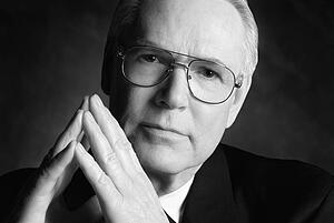 Businessman wearing glasses