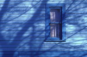 A window at night