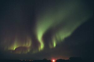 Northern lights Alberta Canada