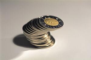 Stack of toonies
