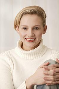 Portrait of a woman smiling