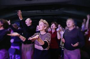 Adult worship service