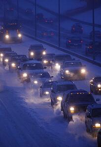 Driving in winter