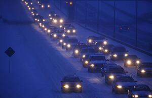 Driving in winter