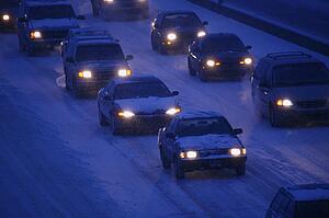 Driving in winter
