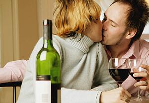 Kiss and drink