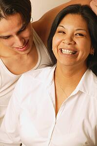 Laughing couple