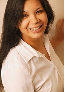 Portrait of smiling woman