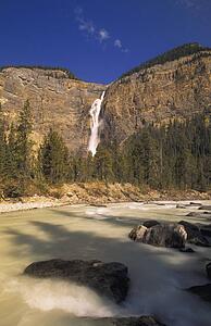 Waterfall and brook