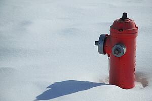 Fire Hydrant in snow