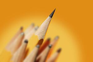 A sharp pencil