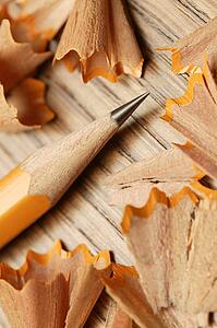 Sharpened pencil