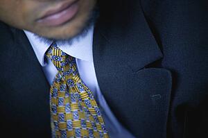 A professional's tie