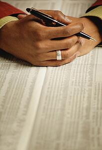 Hands on paper