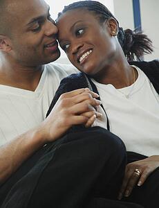 Close couple holding hands