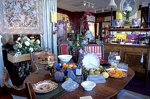 An antique display