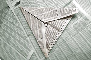 Paper airplane