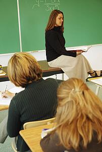 Teacher teaching