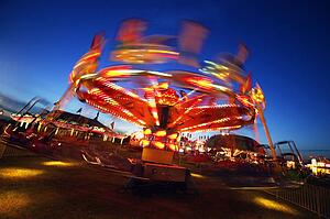 Ride at an amusement park