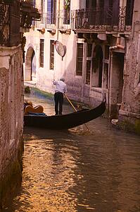 A gondola ride