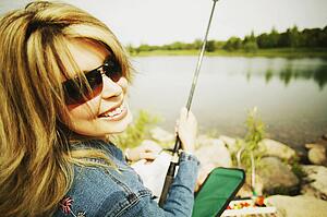 At the lake