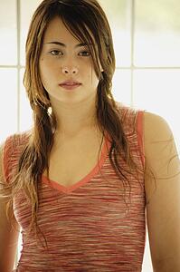 Woman with sleeveless tank