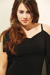 Woman with black dress