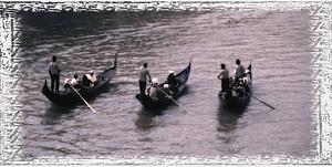 Gondolas Venice Italy