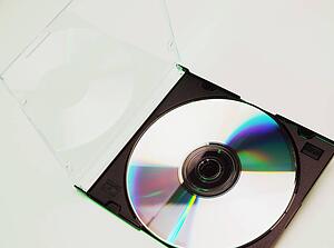 A CD in a case