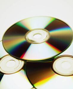 A group of CDs