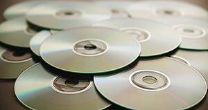 A group of CDs