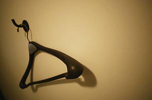 Empty hanger on the wall