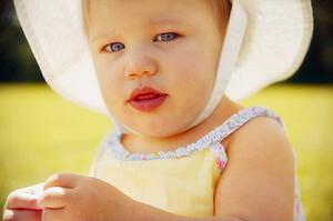 Portrait of a baby