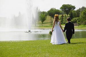 Ring barer and flower girl