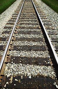 Railroad tracks