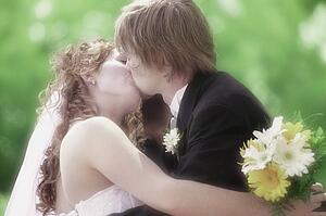 A kiss
