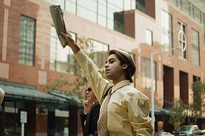 Hailing a cab