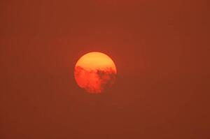 Fireball in the sky