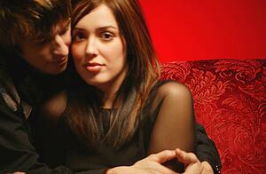 Couple spend time together