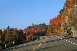 A scenic highway