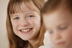 Two children