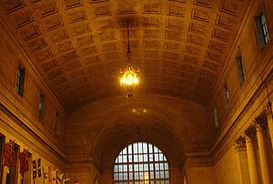 A high ceiling